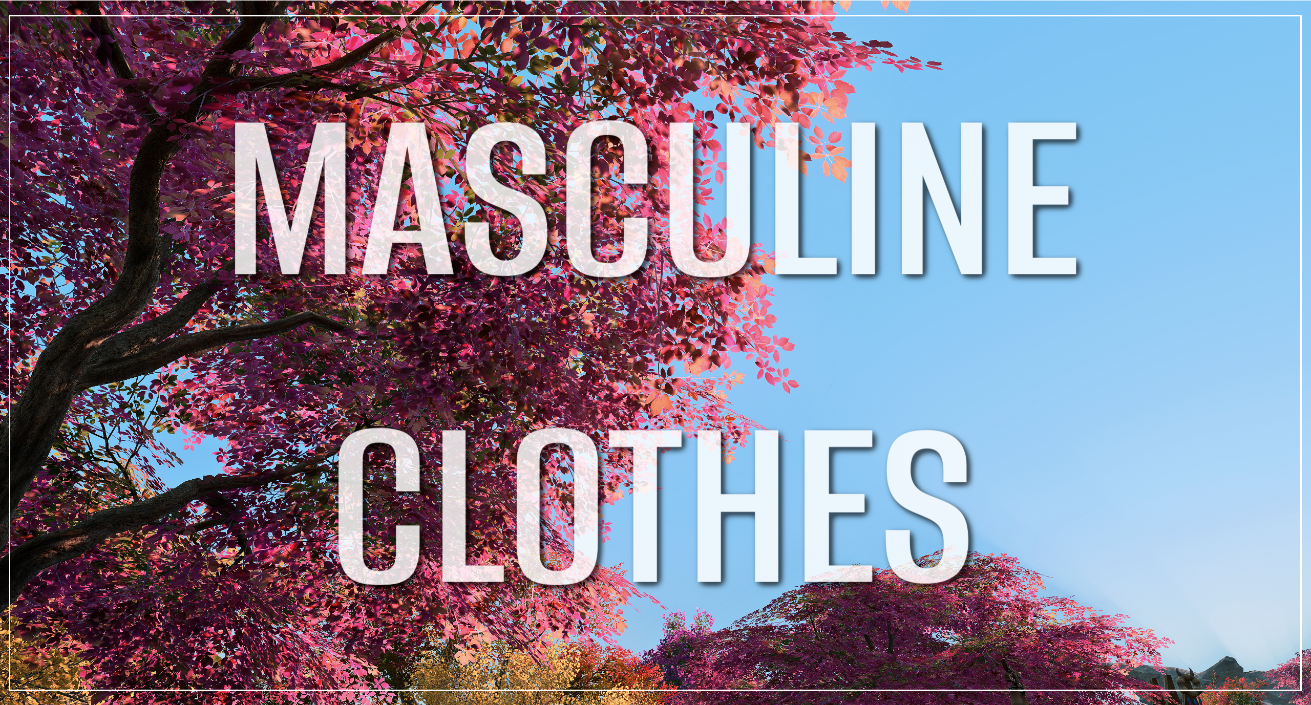 Masculine Clothing